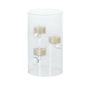 Suspended Glass Tea Light Holder